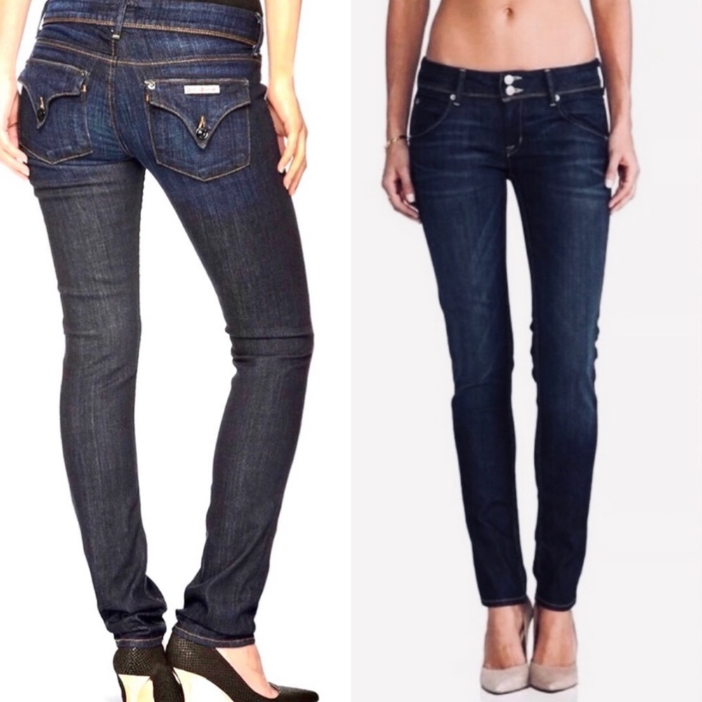 NWOT Hudson Collin Flap Skinny 12” Leg Lowrise size 26 (2)